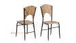 Трапезен комплект Мексико комплект със столове артизан с черно - изглед 3