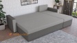 Ъглов диван Джулия XL универсален ъгъл сиво с графит - изглед 3