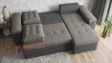 Ъглов диван Клаудио универсален ъгъл сив с графит - изглед 5