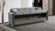 Диван Астон триместни сив - изглед 3