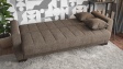 Диван Барато триместни кафяв - изглед 4