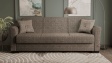 Диван Флоранс триместни кафяв - изглед 2 - МебелМаг Диван Флоранс триместни кафяв - изглед 2