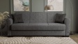 Диван Флоранс триместни сив - изглед 2 - МебелМаг Диван Флоранс триместни сив - изглед 2