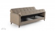 Диван Ламина триместни кафяв - изглед 4 - МебелМаг Диван Ламина триместни кафяв - изглед 4