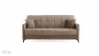 Диван Санти триместни кафяв - изглед 3