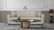 Диван Монца триместни бежов - изглед 1 - МебелМаг Диван Монца триместни бежов - изглед 1
