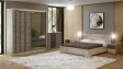 Спален комплект Верона дъб артисан - изглед 1 - МебелМаг Спален комплект Верона дъб артисан - изглед 1
