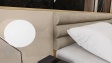 Спалня с нощни шкафчета 160/200 Бедфорд с включен матрак Бонел 160/200 артизан с кашмир гланц - изглед 4