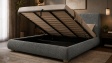 Тапицирана спалня 180/200 Ариоса с включен матрак Sleep Nuvia 180/200 сив - изглед 3
