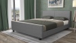 Тапицирана спалня 160/200 Елана с включен матрак Sleep Nuvia 160/200 сив - изглед 1