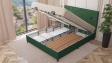 Боксспринг легло 160/200 Геника с включен матрак Sleep Nuvia 160/200 тъмно зелен - изглед 3