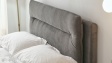 Тапицирана спалня 160/200 Нарелия с включен матрак Sleep Nuvia 160/200 сив - изглед 5