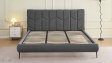 Тапицирана спалня 180/200 Талена с включен матрак Sleep Nuvia 180/200 сив - изглед 2