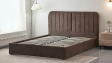 Тапицирана спалня 160/200 Виона с включен матрак Sleep Nuvia 160/200 кафяв - изглед 3