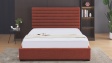 Тапицирана спалня 160/200 Зерина с включен матрак Sleep Nuvia 160/200 червен - изглед 2