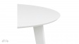 Трапезна маса Роксби неразтегателни бял - изглед 5