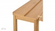 Трапезна маса Саутхемптън неразтегателни дъб натурал - изглед 5