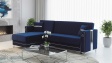 Ъглов диван Дестини универсален ъгъл син - изглед 2