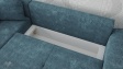 Ъглов диван Фабио с посока деним - изглед 3