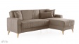 Ъглов диван Омега универсален ъгъл кафяв - изглед 3