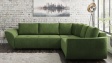 Ъглов диван Сиера с посока зелен - изглед 2 - МебелМаг Ъглов диван Сиера с посока зелен - изглед 2