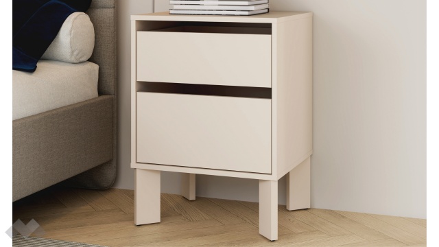 Нощно шкафче Тахо пясък - МебелМаг Нощно шкафче Тахо пясък