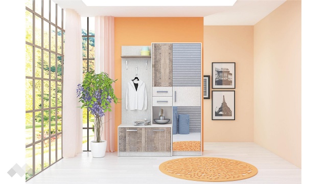 Портманто Алберто лино канова с колониален дъб