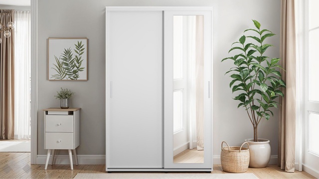 Портманто Андре бяло гладко