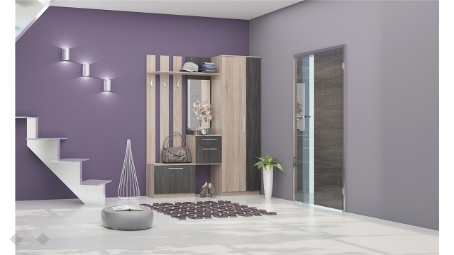 Портманто Салвадор дъб сонома с дъб карбон