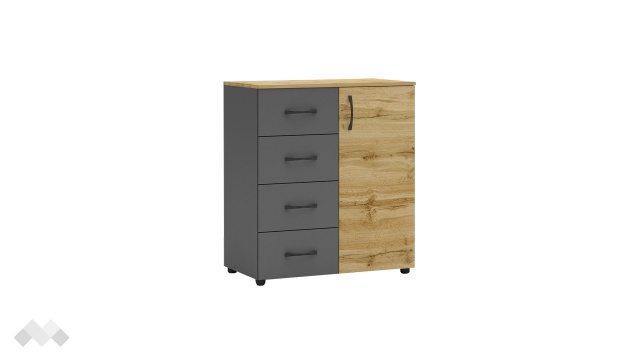 Скрин Галати дъб вотан светъл с антрацит