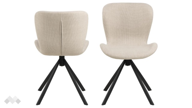 Трапезен стол Батилда бежов