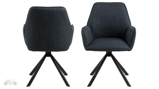 Трапезен стол Гленда антрацит