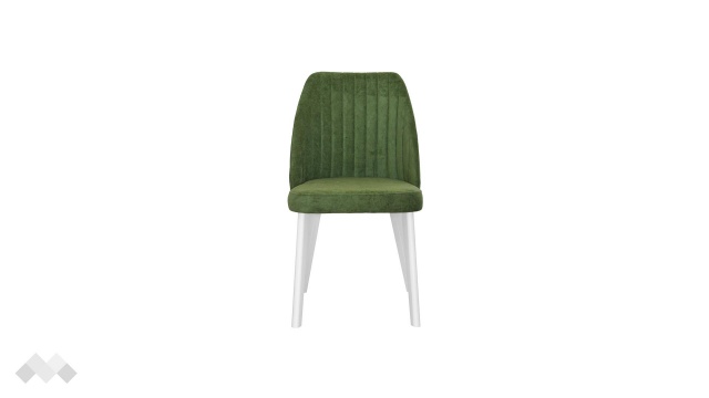 зелен с бяло