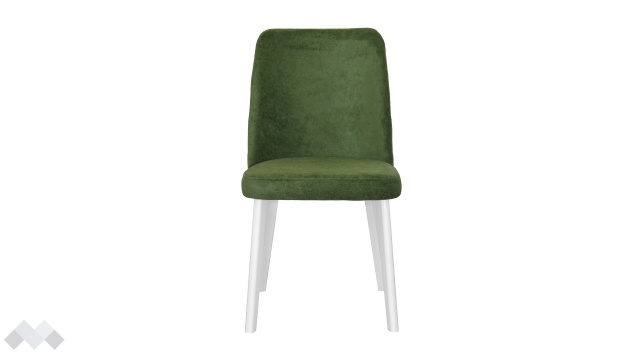 зелен с бяло