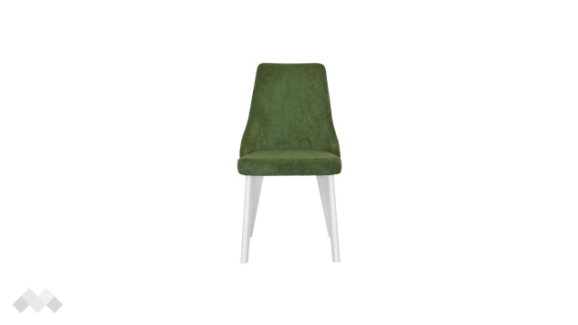 Трапезен стол Валенсия S зелен с бяло - МебелМаг Трапезен стол Валенсия S зелен с бяло