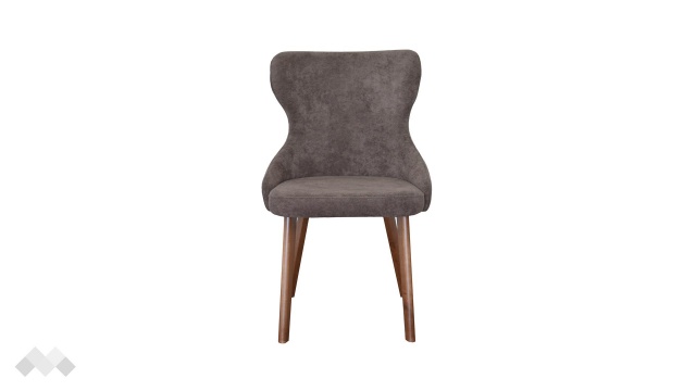 Трапезен стол Вая кафяв