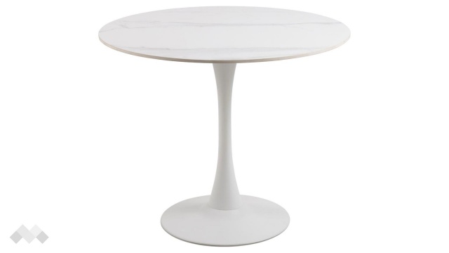 Трапезна маса Малта неразтегателни бял