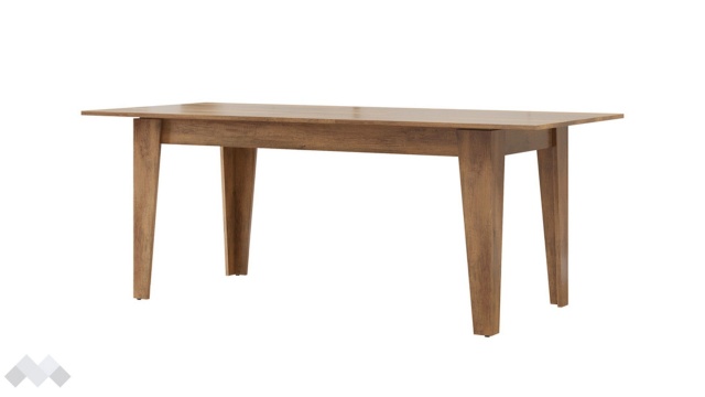 Трапезна маса Сефия разтегателни орех осло - МебелМаг Трапезна маса Сефия разтегателни орех осло