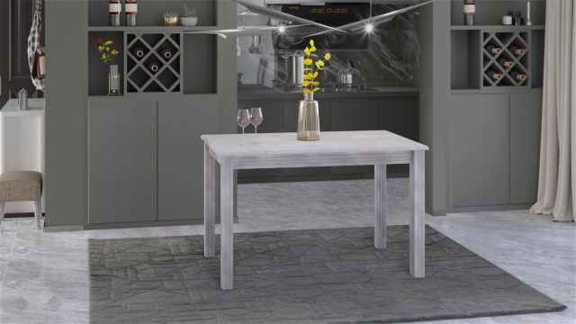 Трапезна маса Троя M разтегателни патина