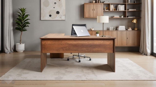 Ъглово бюро Рио орех осло