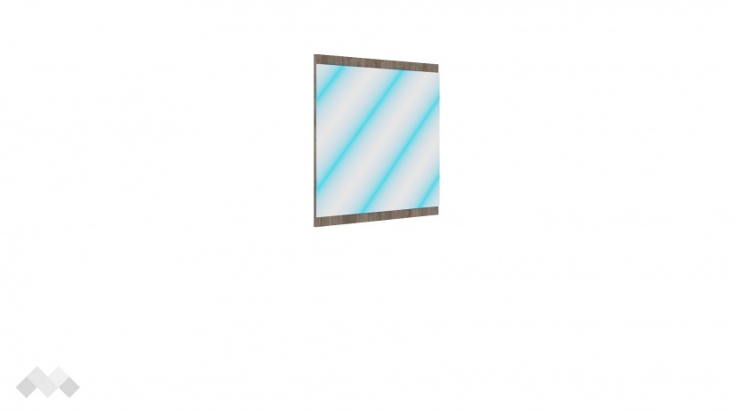 Огледало Комо орех селект тъмен - изглед 1