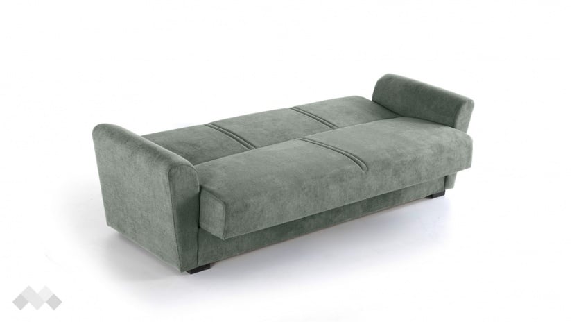 Диван Фокс триместни зелен - изглед 5