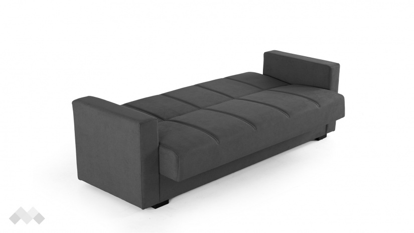 Диван Фиорина триместни графит - изглед 5