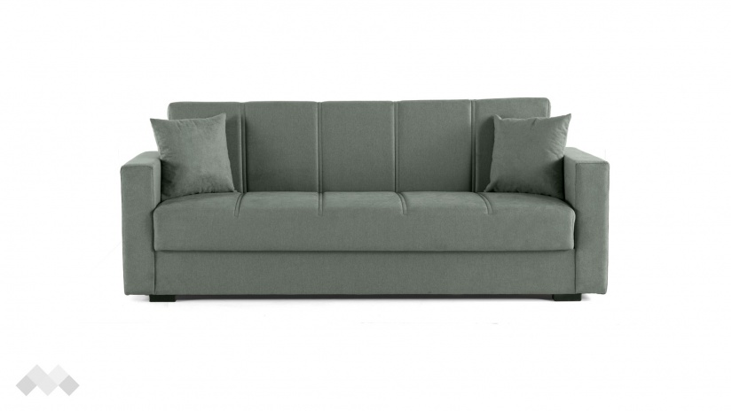 Диван Фиорина триместни зелен - изглед 3