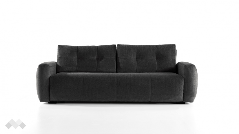 Диван Ролин Покет триместни графит - изглед 5