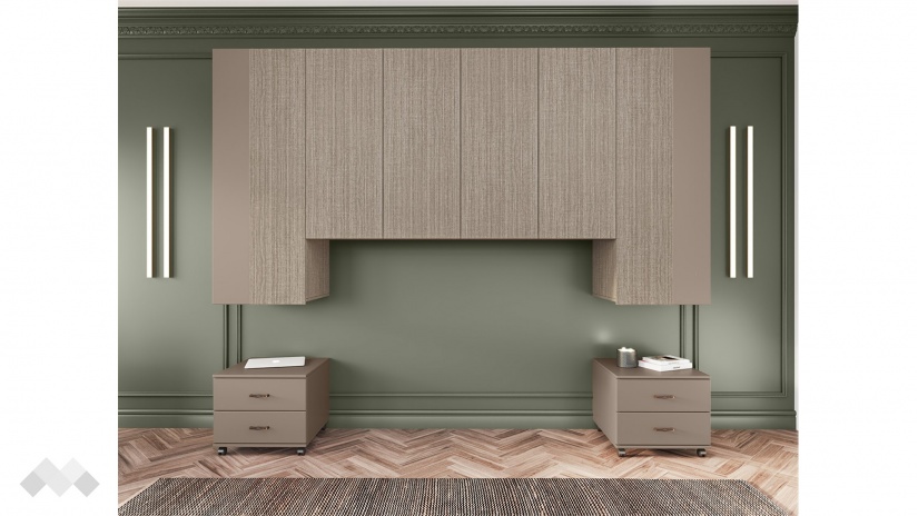 Гардероб Зак шесткрилни мока с лате - изглед 1