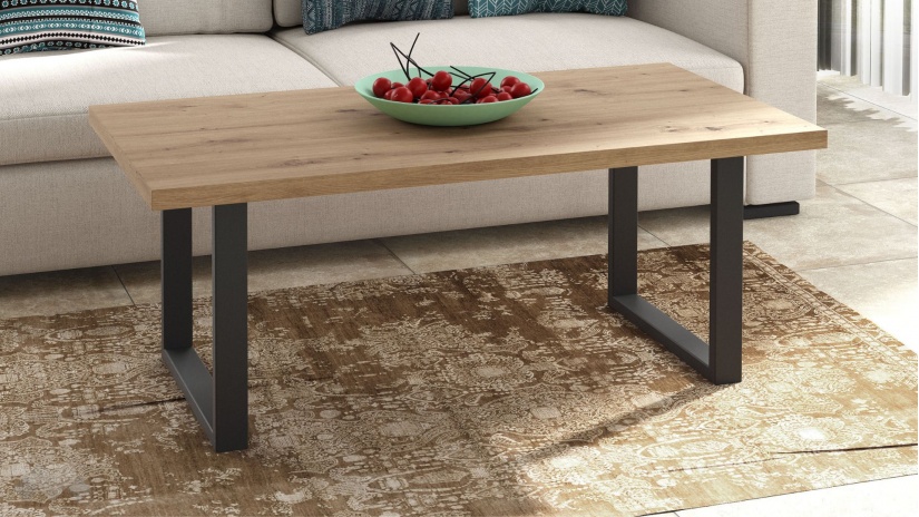 Холна маса Елиан дъб артисан - изглед 1