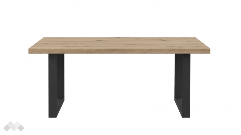 Холна маса Елиан дъб артисан - изглед 2