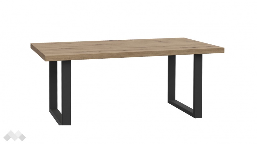 Холна маса Елиан дъб артисан - изглед 3