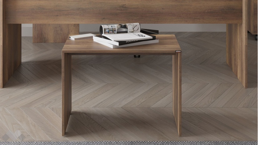 Холна маса Рио орех осло - изглед 2 - МебелМаг Холна маса Рио орех осло - изглед 2